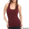 Seamless Ribbed Racerback Sports Tank Top Blouse Yoga Activewear Cami