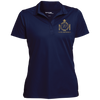 Taste of Passion Women's Micropique Tag-Free Flat-Knit Collar Polo
