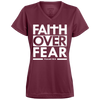 Faith Over Fear Ladies' Wicking T-Shirt