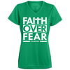 Faith Over Fear Ladies' Wicking T-Shirt