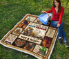 I Am A Book Dragon Quilt