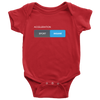 Baby Onesie - Insane Mode (Shop at Teslament - High-quality products for Tesla owners and fans)