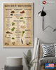 Vintage Kitchen Witchery Spice Ingredients Poster