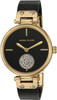 Anne Klein Women's Swarovski Crystal Accented Mesh Bracelet Gold-Tone Watch