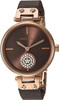 Anne Klein Women's Swarovski Crystal Accented Mesh Bracelet Gold-Tone Watch