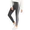 Striped Drawstring Ankle Pants