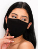 Black Facemask with Filter Pocket and Filter