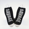 Savage Socks Letters Words Underfoot Funny Graphic