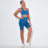 Seamless High Waist Cycling Short and Top Set