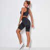 Seamless High Waist Cycling Short and Top Set