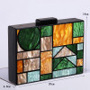 Kandinsky Marble Acrylic Box Bag