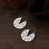 Hammered Textured Drop Earrings