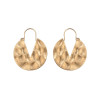 Hammered Textured Drop Earrings