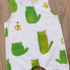 Cheeky Cactus Kitty Romper