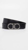Salvatore Ferragamo Men's Gancini Buckle Reversible Belt