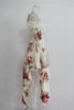 Print Spaghetti Strap Irregular Maxi Dress