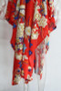 Print Spaghetti Strap Irregular Maxi Dress