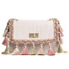 2018 Tassel Mini Chain Canvas Shoulder Crossbody Bag