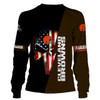 Cleveland Browns 3D Skull Pullover