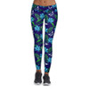 Charlotte Hornets Flower Print Leggings