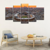 Michigan Wolverines Football Stadium Canvas 1