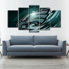 Philadelphia Eagles Helmet Closeup Canvas