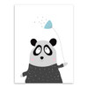 Triptych Black White Kawaii Animals Panda Cat A4 Art Prints Poster Nursery Wall Picture Canvas Painting Kids Room Decor No Frame Triptych Black White Kawaii Animals Panda Cat A4 Art Prints Poster Nursery Wall Picture Canvas Painting Kids Room Decor No Frame