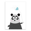 Triptych Black White Kawaii Animals Panda Cat A4 Art Prints Poster Nursery Wall Picture Canvas Painting Kids Room Decor No Frame Triptych Black White Kawaii Animals Panda Cat A4 Art Prints Poster Nursery Wall Picture Canvas Painting Kids Room Decor No Frame