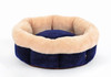 Soft round Detachable washable small dog cat pet Bed Kennel soft warm Fleece Cozy Pet House sofa bed Warm cat  pet products