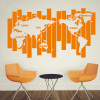 Map World  Wall Decal