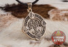 Yggdrasil Pendant II - Norse Symbols, Bronze