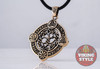 Yggdrasil Pendant - Norse Symbols, Bronze