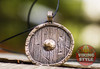 Viking Shield Pendant - Bronze Viking Shield Pendant - Bronze