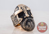 Viking Helmet Ring - Odin, Bronze