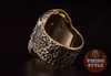Viking Helmet Ring - Odin, Bronze