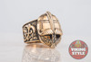Viking Helmet Ring III - Bronze