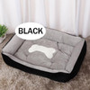 Bone Pet Warm Linen Bed Washable