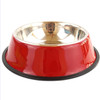 Colored Stainless Steel Travel Food Water Bowls
