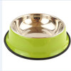 Colored Stainless Steel Travel Food Water Bowls
