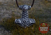Mjölnir Pendant - Ram, 925 Silver