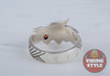 Fenrir Ring - Red Gemstone, 925 Silver