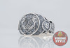 Huginn & Muninn Ring - Triqueta, 925 Silver