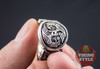 Huginn & Muninn Ring - Wolf, 925 Silver