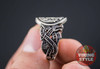 Huginn & Muninn Ring - Wolf, 925 Silver