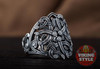 Jörmungandr Ring - World Serpent, 925 Silver