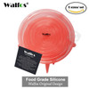 WALFOS silicon stretch lids universal lid Silicone food wrap bowl pot lid silicone cover pan cooking Kitchen accessories WALFOS silicon stretch lids universal lid Silicone food wrap bowl pot lid silicone cover pan cooking Kitchen accessories