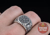 Vegvísir Ring - Dragon, 925 Silver