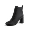 INS HOT New Women Ankle Boots Genuine Leather 22-24.5 Cm Feet Length Boots for Women Pointed Toe Chelsea Boots High Heel Boots