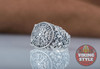 Vegvísir Ring - Oak Leaves, 925 Silver