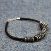 Leather Viking Beads Bracelet